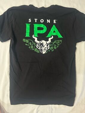 IPA Black Short Sleeve Graphic T-Shirt